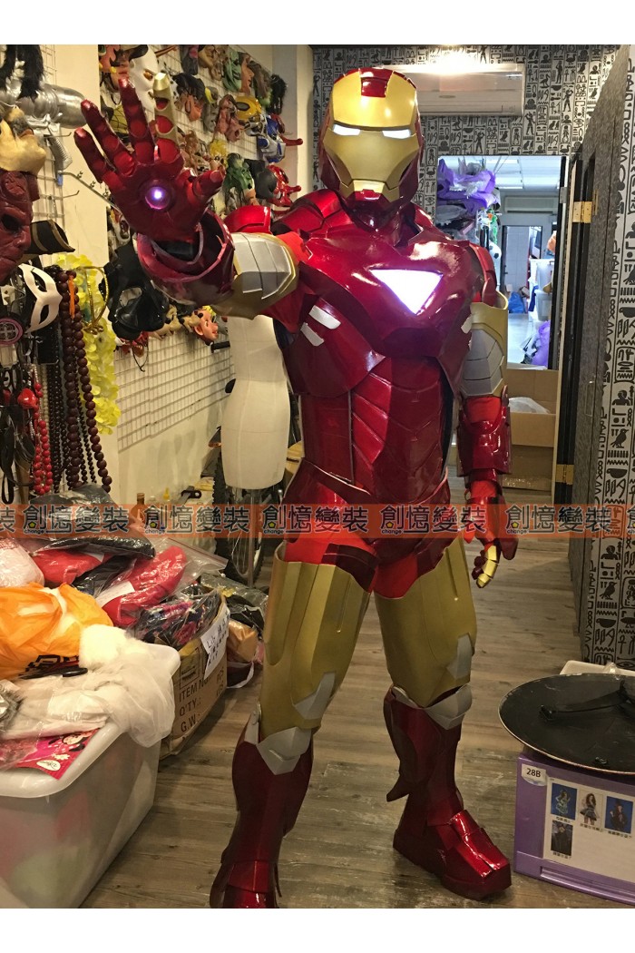 01BE-鋼鐵人（盔甲版）Iron Man 漫威 復仇者聯盟