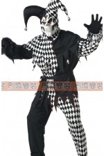 15AC-白黑骷髏小丑