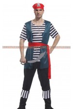 15EC-黑白條紋男海盜