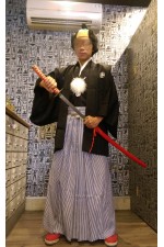 18FDA- 毛球武士服(黑)