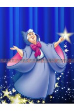 19CC-灰姑娘神仙教母（卡通版）迪士尼