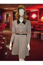 22CEB－復古連身洋裝（灰）（華燈初上／復古風）