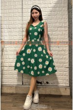 22CI- 復古洋裝C(小雛菊)