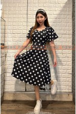 22CJC- 復古洋裝D(黑)