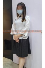 24BBB-民初學生服(緞面白)