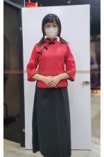 24BBF-民初學生服(紅)