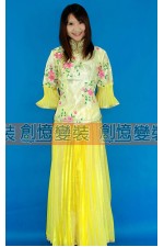 24BEA-鳳仙裝(黃)