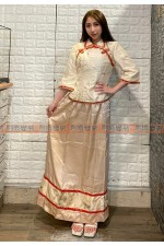 24BEC-鳳仙裝 (白)