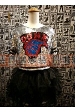 24CE-銀亮片加油服