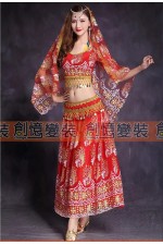 24EAA-印度服(紅)