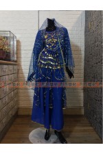 24EAC-印度服 (裙裝-深藍)