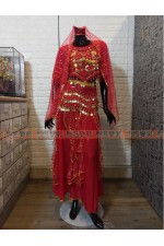 24EAD-印度服 (裙裝-紅B)