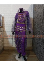 24EBA-印度服(褲裝-紫)