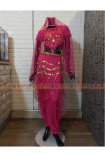 24EBB-印度服 (褲裝-桃)