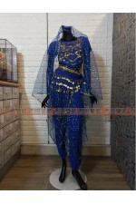 24EBC-印度服 (褲裝-深藍 )