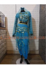 24EBD-印度服 (褲裝-淺藍)