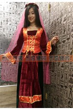 24EG-阿拉伯服（紅）