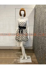 24FB－ 點點風表演服（黑點）