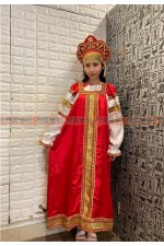 25BDA-俄羅斯傳統服 (紅)