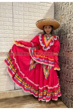 26CCA-墨西哥舞服 (桃)