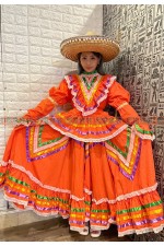 26CCB-墨西哥舞服 (橘)