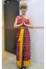 27AG- 泰國服(酒紅)