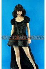 27BA-黑前短後長皇后