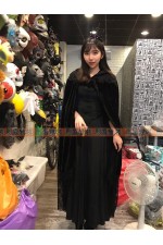 27BH-歐風長洋裝（黑）