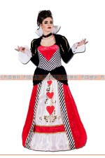 27DBE- 長版紅心皇后E