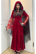 28BG- 紅黑蝙蝠女巫