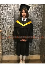 33FA03 -碩士服 (黃)