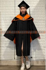 33FC- 碩士服(橘)