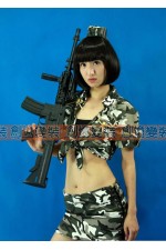 36CB-兩截迷彩裙軍裝