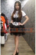 37CE-黑馬甲蓬裙女僕