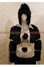 29FL-黑銀毛毛裝