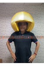 CD045A- 安全帽(金亮面)