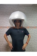 CD045B-安全帽(銀亮面)