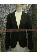 OA103-黑西裝外套（腰身）