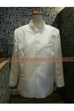 OA108C-中山裝（白）