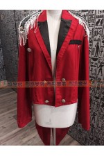 OA109F-燕尾服（紅黑領）