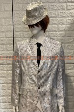 OA112C-亮片外套（銀）