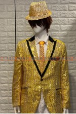 OA112G-亮片西裝（黃）