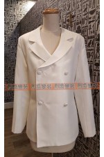 OA113-白西裝外套