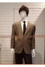 OA115G- 毛料外套 (卡其)