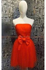 OA204-紅紗小禮服