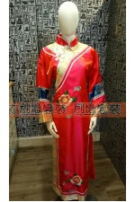 OB002C- 清朝格格裝B (桃)  中國風