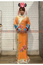 OB002DB- 清朝格格裝B (淺橘) 中國風