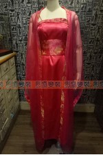 OB004CA-桃花唐裝A　中國風