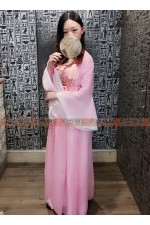 OB006B- 唐裝C (粉)　中國風