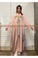 OB008B- 襦裙服J (粉)